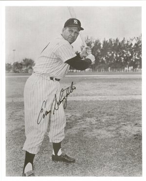 Enos Sluaghter 8x10 Black and White Picture