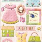 Embossed Stickers - Little Doll