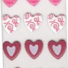 Heart-Shaped Brads