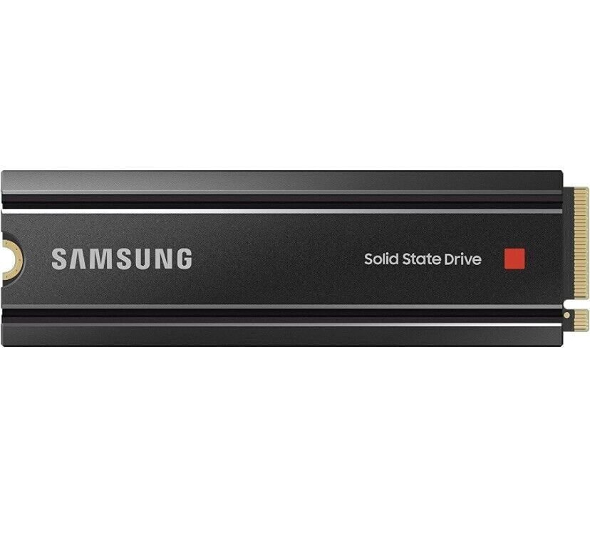 New Samsung 980 PRO 2TB NVMe PCIe 4.0 x4 M.2 Internal SSD with Heatsink