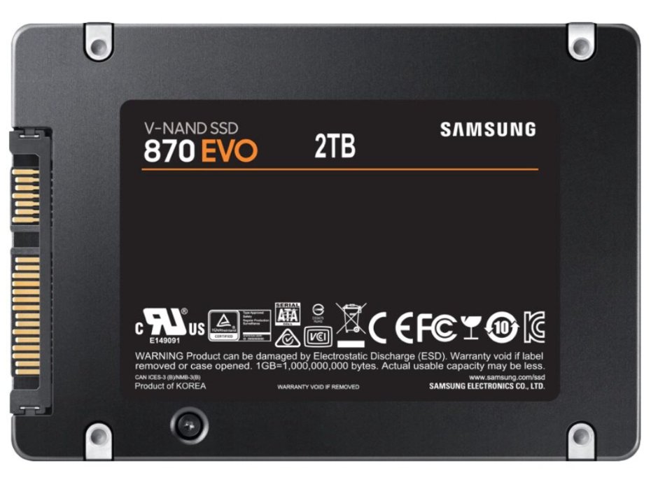 New Samsung - 870 EVO 2TB Internal SSD SATA