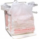 New Bags 1/6 Large 21 x 6.5 x 11.5 White T-Shirt Plastic Grocery Shopping Bags