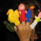 8000 Hand Knitted Finger Puppets from Peru Merino Wool, Various Designs