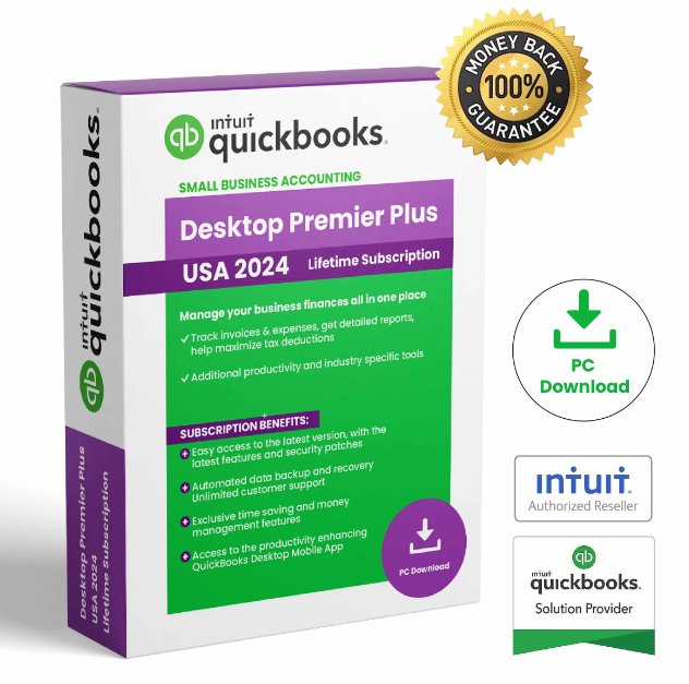 QUICKBOOKS DESKTOP PREMIER PLUS 2024 LIFETIME LICENSE