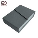24pcs/lot Grey Textured Paper Carboard Long Studs Bracelet Pendant Necklace Box RGD-P2362