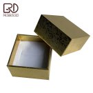 46pcs/lot Rose Gold 50x50x30mm Golden Square Jewelry Box For Ring/Earring with White Velvet foam