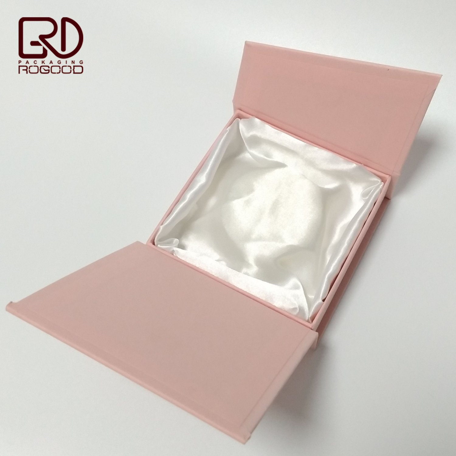 320pcs/lot DUTY FREE Magnetic Closure Pink Color 100*100*30mm Cardboard Paper Bracelet Box