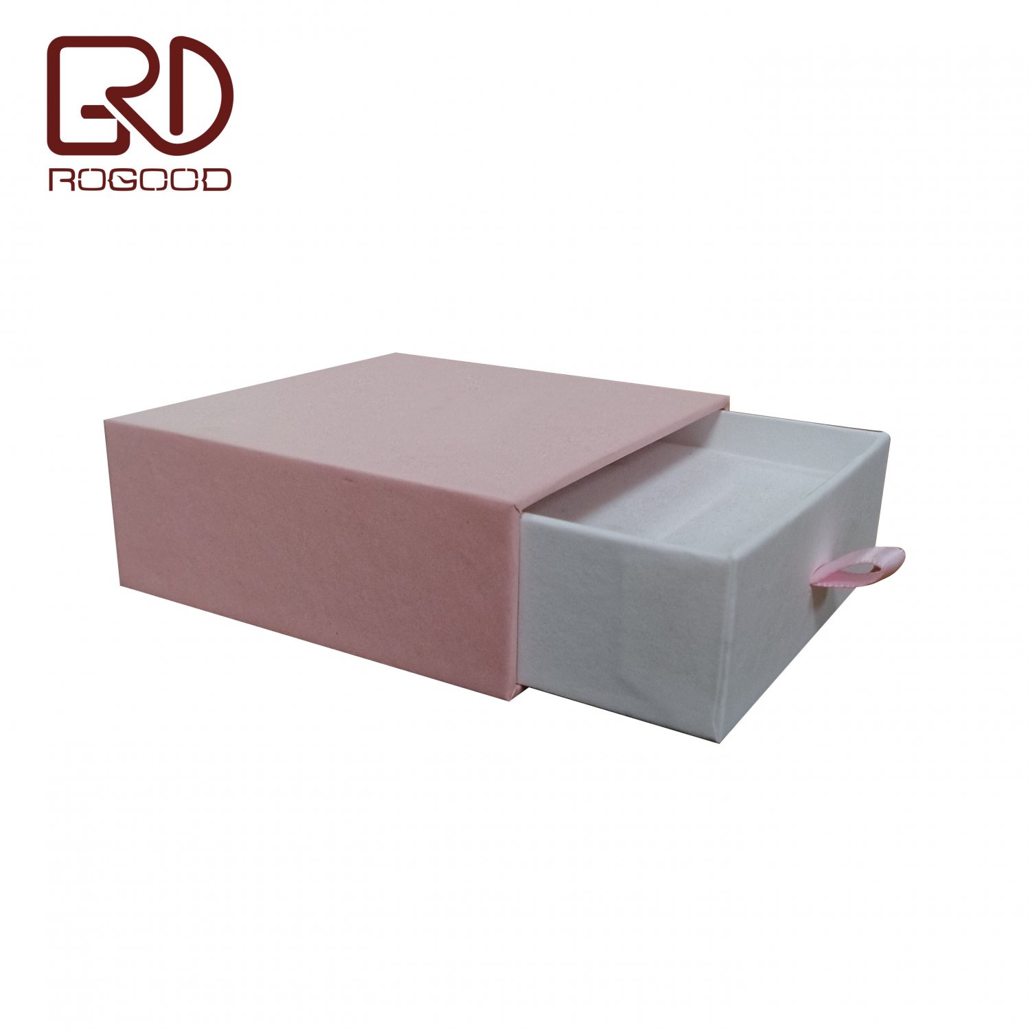 460pcs/Lot Duty Free Pink 80*80*30mm drawer Paper Jewelry Box for Necklace/Ring/Earring