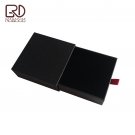 460pcs/Lot Duty Free Full Black 80*80*30mm Rigid Drawer Paper Jewelry Box for Necklace/Ring/Earring