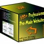 100+ Professional Pre-Made Websites - Resell Templates!
