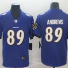 Men's Or Youth Mark Andrews #89 Ravens Limited Jersey Purple Christmas Gift