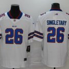 Men's Or Youth Devin Singletary #26 Buffalo Bills Limited Jersey White