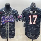 Men's Or Youth Josh Allen #17 Bills Cosigned Jersey Camouflage Christmas Gift