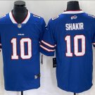 Men's Or Youth Khalil Shakir #10 Bills Limited Jersey Royal Christmas Gift