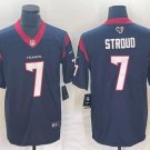 Men's Or Youth C.J. Stroud #7 Texans Limited Jersey Navy Christmas Gift