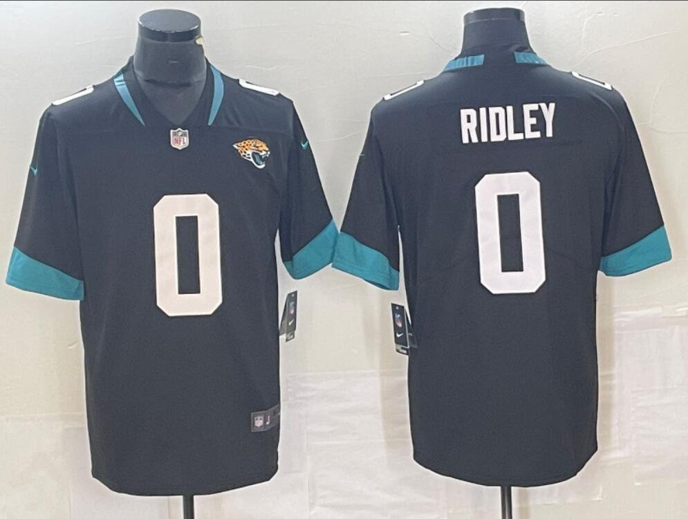 Men's Or Youth Calvin Ridley #0 Jaguars Limited Jersey Black Christmas Gift