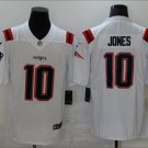 Men's Or Youth Mac Jones #10 Patriots Limited Jersey White Christmas Gift