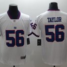 Men's Or Youth Lawrence Taylor #56 Giants Color Rush Limited Jersey White Christmas Gift