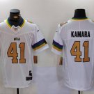 Men's Alvin Kamara #41 Saints Fashion Game Jersey White Christmas Gift