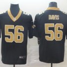 Men's Or Youth Demario Davis #56 Saints Color Rush Limited Jersey Black Christmas Gift