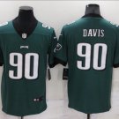 Men's Or Youth Jordan Davis #90 Eagles Limited Player Jersey Midnight Green Gift