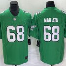 Men's Or Youth Jordan Mailata #68 Eagles Limited Player Jersey Green Christmas Gift