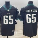 Men's Or Youth Lane Johnson #65 Philadelphia Eagles Limited Player Jersey Black Gift