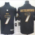 Men's Or Youth Ben Roethlisberger #7 Pittsburgh Steelers Limited Jersey - Black Smoke Fashion Gift