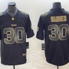 Men's Or Youth Jaylen Warren #30 Steelers Limited Jersey Black Gold Christmas Gift