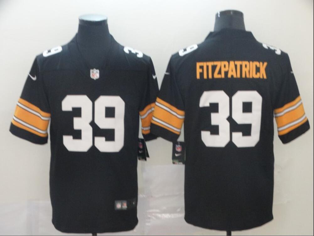 Men's Or Youth Minkah Fitzpatrick #39 Pittsburgh Steelers Limited Jersey - Black Gift