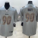 Men's Or Youth T.J. Watt #90 Pittsburgh Steelers Limited Jersey - Gray Gift