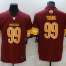 Men's Or Youth Chase Young #99 Commanders Limited Jersey Burgundy Christmas Gift