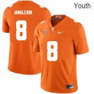 Tennessee Volunteers #8 Nico Iamaleava Football Orange Stitched Youth Jersey