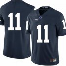 Men's Penn State Abdul Carter Malik McClain #11 Jerseys Dark Blue