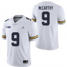 Michigan Wolverines 9 J.J. McCarthy White Stitched Men's Jersey