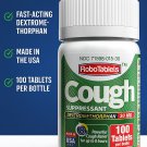 RoboTablets Cough Suppressant 100 Doses 30mg DXM