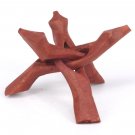 Abalone Shell Stand, Cobra Stand, Wooden Tripod Bulk for Smudging Kit and Displaying, Display Stand