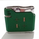 Vintage Nesor Lighter Gas Green For Collectible - Made in Japan