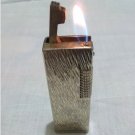 Vintage Old Flaxy Gold Pocket Lighter Tobacciana Collectible Smoking - Working