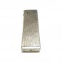 Vintage Old Flaxy Gold Pocket Lighter Tobacciana Collectible Smoking - Working