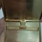 Antique Tremblay Paris Cigarette Case 1970 French Black Leather Beautiful Design
