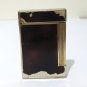 Vintage Flaxy Mini Pocket Lighter, Gold, Tobacciana Collectible For Cigarettes