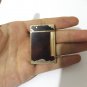 Vintage Flaxy Mini Pocket Lighter, Gold, Tobacciana Collectible For Cigarettes