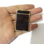 Vintage Flaxy Mini Pocket Lighter, Gold, Tobacciana Collectible For Cigarettes