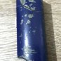 Vintage Blue Cover Case Lighter For BIC Windproof Reg Fire Design From France