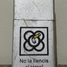 Pocket Cigar Cutter - Do Not Throw on the Ground - No La Llencis al Terra -Spain