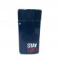 Vintage France Cover Case For BIC Lighter ' Stay True ' Blue - Collectible Item