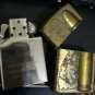 Vintage Bronze Lighter Petrol Star Smoking EARTH Star Smoking Warrior Collection