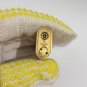 Vintage "MARUMAN DL-31" Pocket Gas Lighter Gold Tone Japan 1980s - Free Shipping