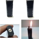 Vintage MODERN BON Pocket Lighter Black, Working, Tobacciana Collectible Cigar